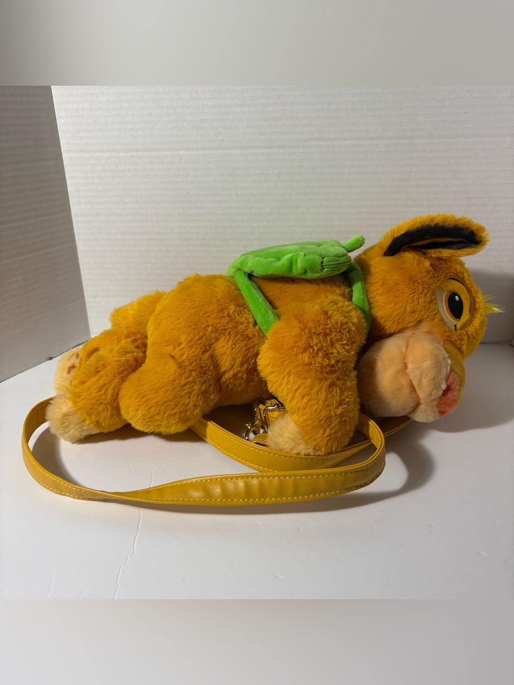 Disney Paris The Lion King Simba Plush Crossbody Bag NWT